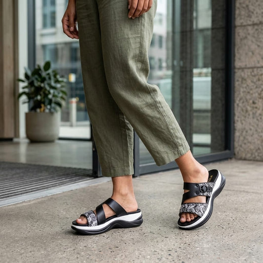 Curved Sole Slide for Women