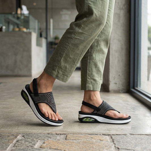 T-Strap Air Sole Sandal for Women