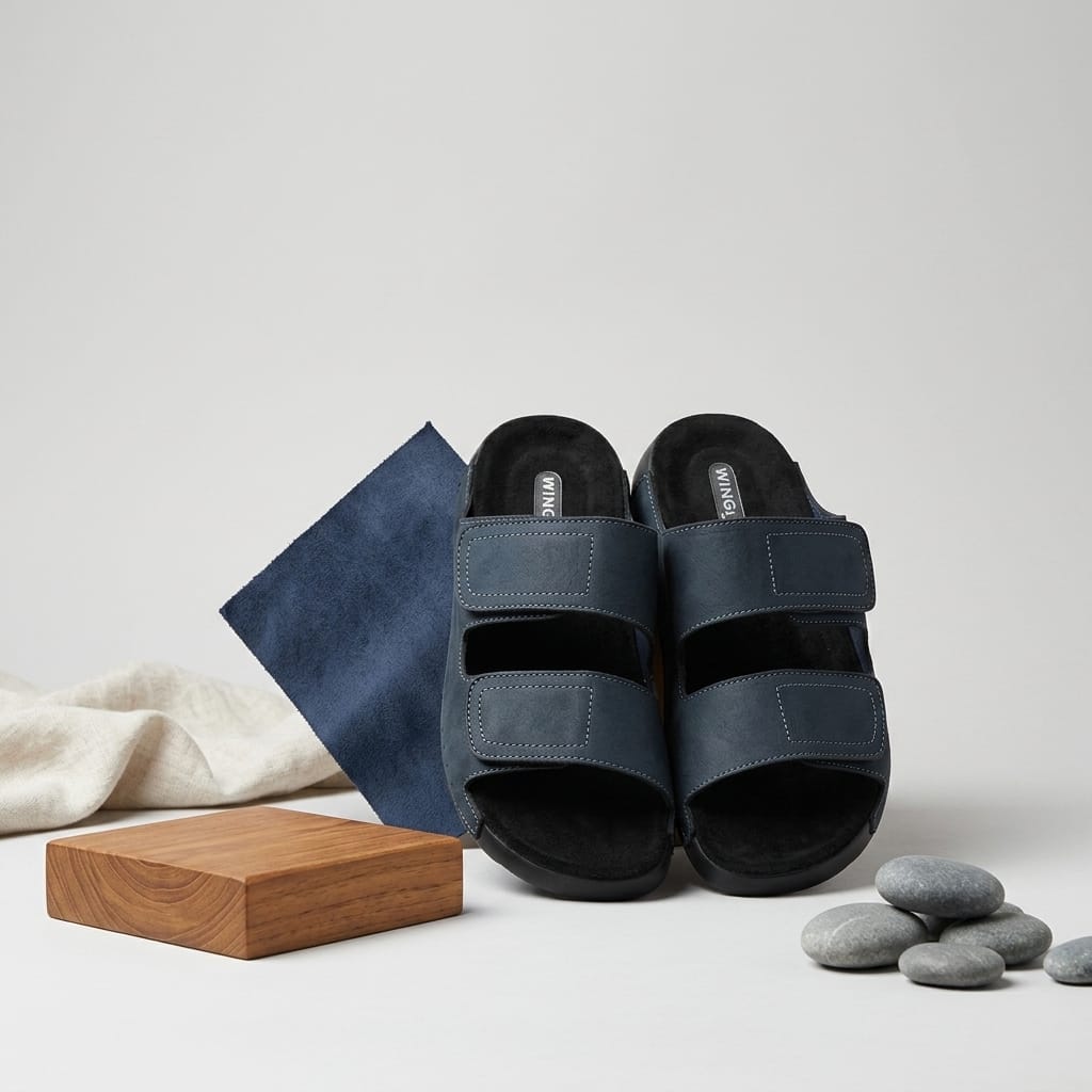 Velcro Hook-and-Loop Closure Slider  for Men