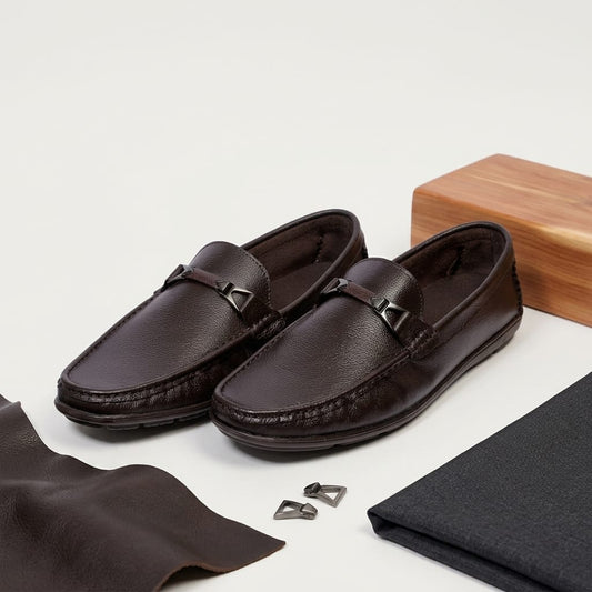 Zillionaire Smooth Leather Formal Loafer for Men