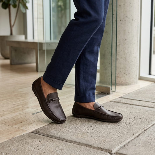 Zillionaire Smooth Leather Formal Loafer for Men