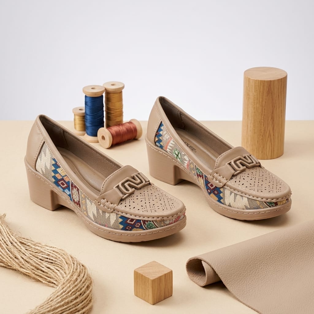 Fabric Fashion Loafer for Women