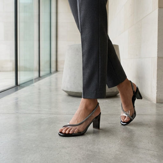 Partywear Heels for Women – Side View | Warehouse Footwear