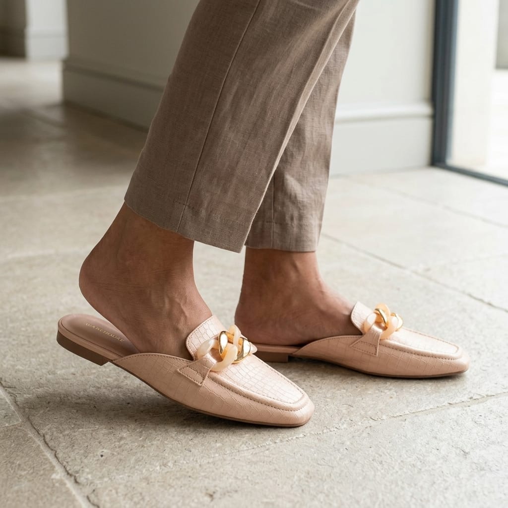 Casual Mule for Women – Side View | Warehouse Footwear