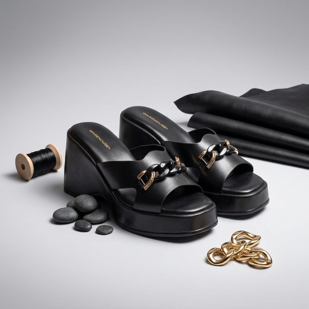 Partywear Wedges for Women – Lifestyle View | Warehouse Footwear