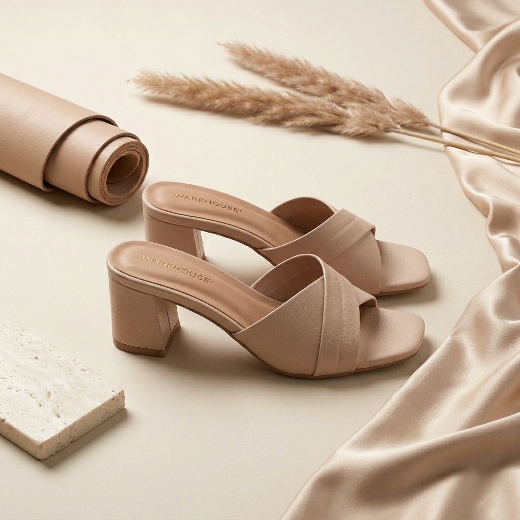 Block Heel for Women – Top View | Warehouse Footwear