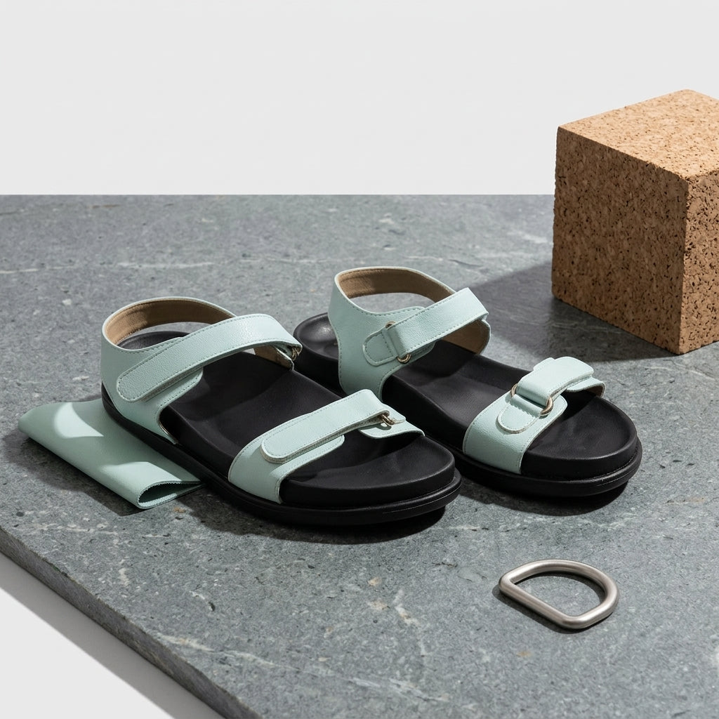 Everyday Flexible Sandal for Women with Velcro