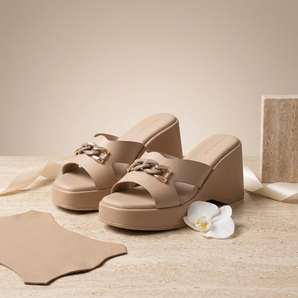 Partywear Wedges for Women – Front View | Warehouse Footwear