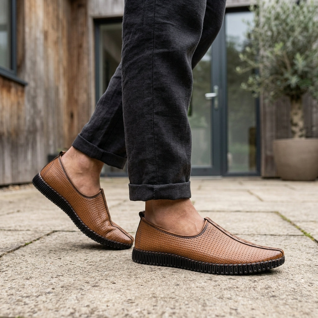 Mojari cum Loafers for Men – Front View | Warehouse Footwear