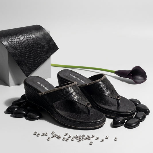 Partywear Chappal for Women – Front View | Warehouse Footwear