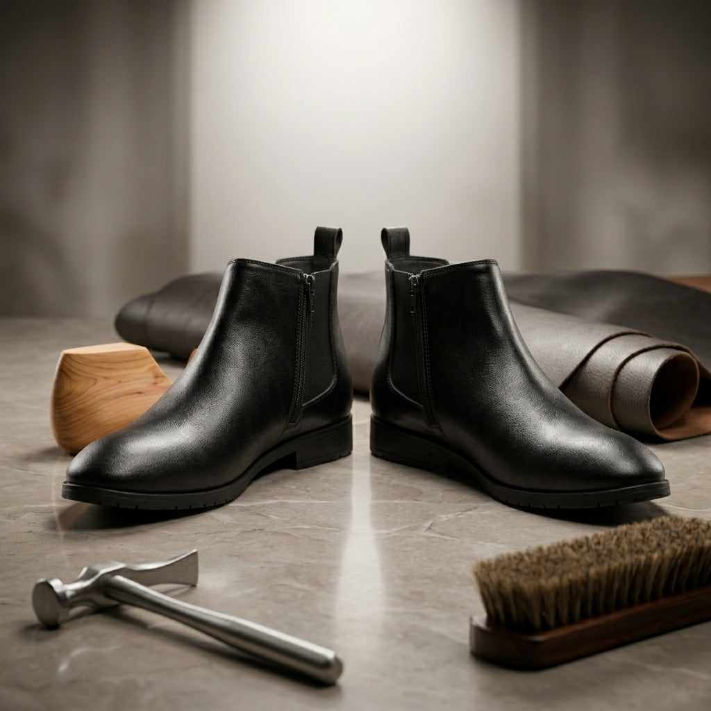 Chelsea Boots for Men – Lifestyle View | Warehouse Footwear
