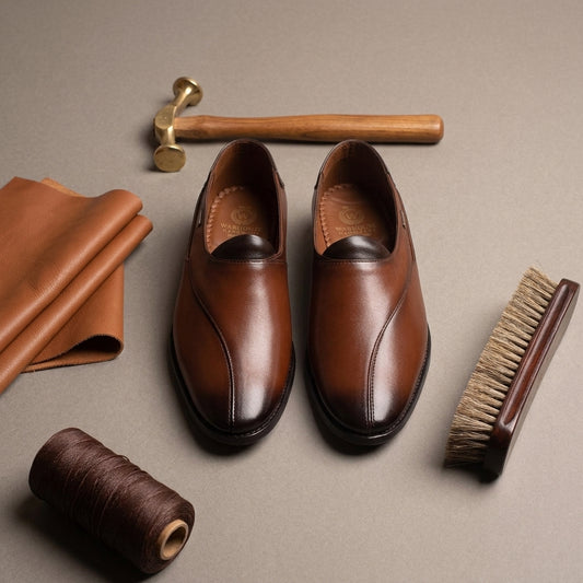 Mojari Cum Loafers for Men – Front View | Warehouse Footwear