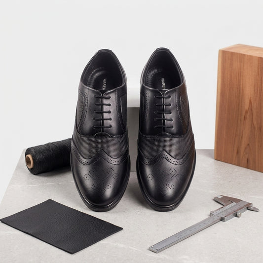 Lace Up Formal Shoes for Men – Front View | Warehouse Footwear