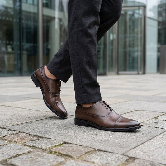 Polished Leather Shoe for Men