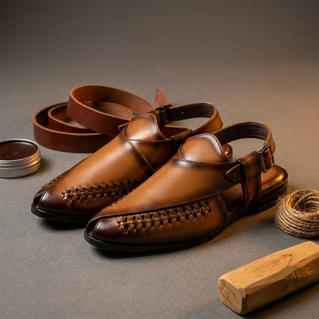 Ergonomic Ethnic Sandal for Men