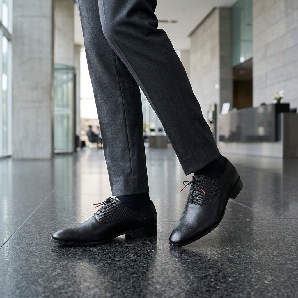 Red Lace Partywear Shoe for Men