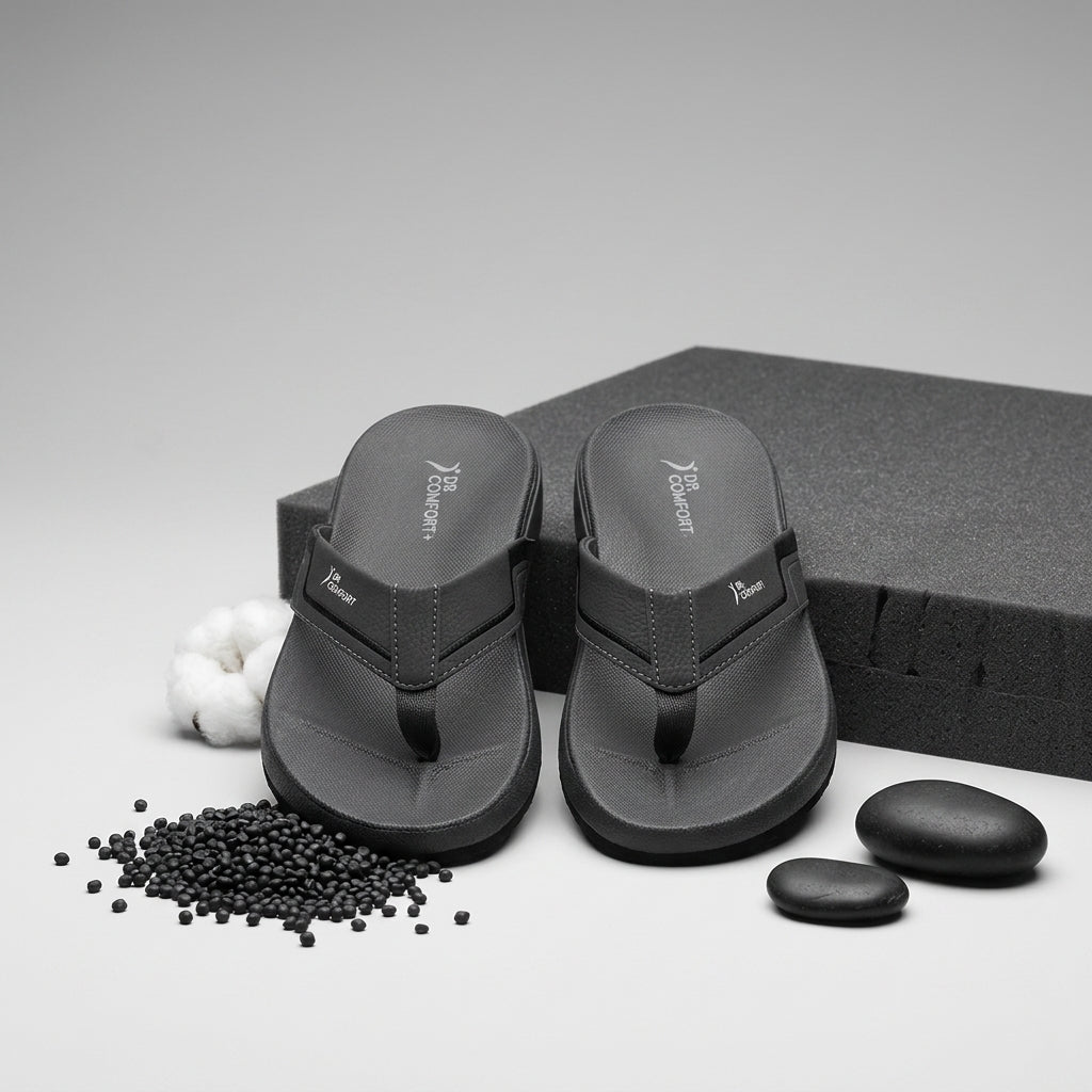 Non-Slip Rubber Outsole Slipper for Men