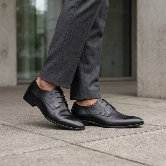 Zillionaire Lace Up Formal Shoe for Men – Side View | Warehouse Footwear