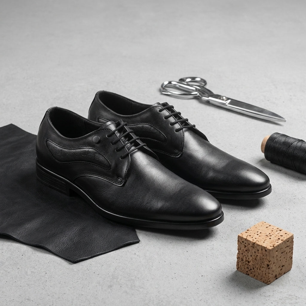 Zillionaire Lace Up Leather Formal Shoe for Men – Front View | Warehouse Footwear