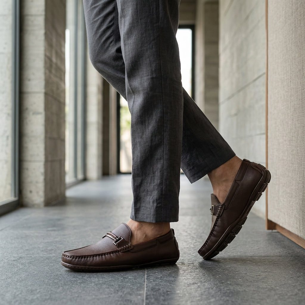 Casual Loafer for Men – Side View | Warehouse Footwear