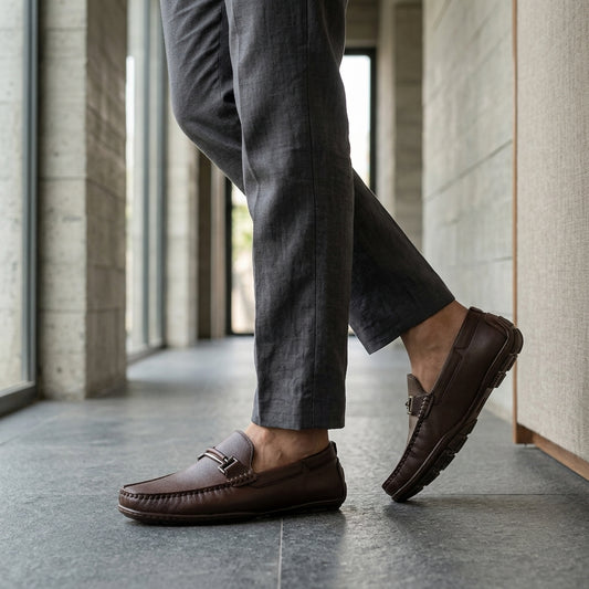 Casual Loafer for Men – Side View | Warehouse Footwear