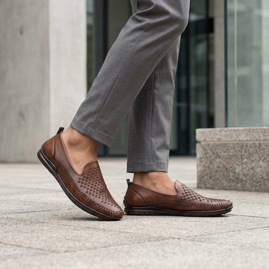 Slip On Loafer for Men – Side View | Warehouse Footwear