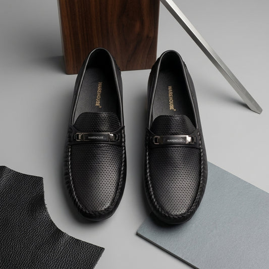 Synthetic Loafer for Men – Front View | Warehouse Footwear