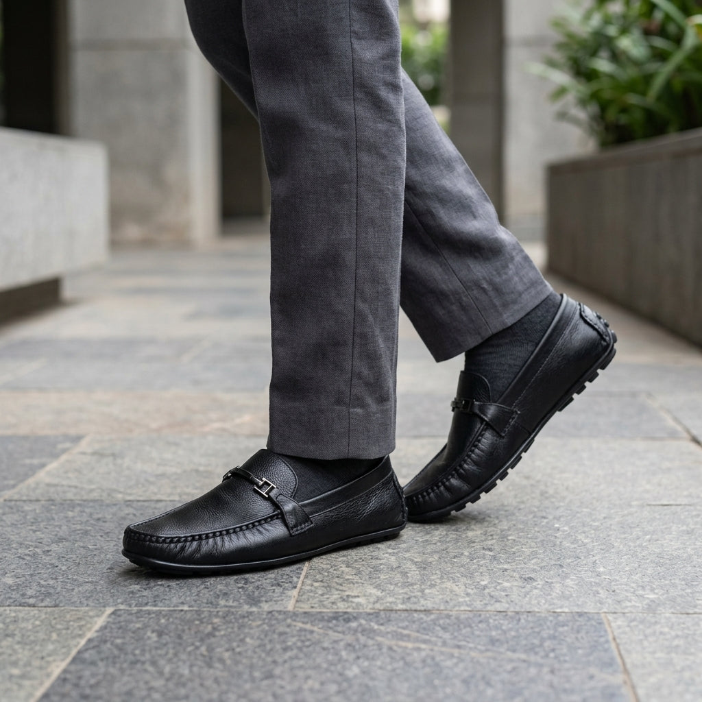 Zillionaire Casual Loafer for Men – Sole View | Warehouse Footwear