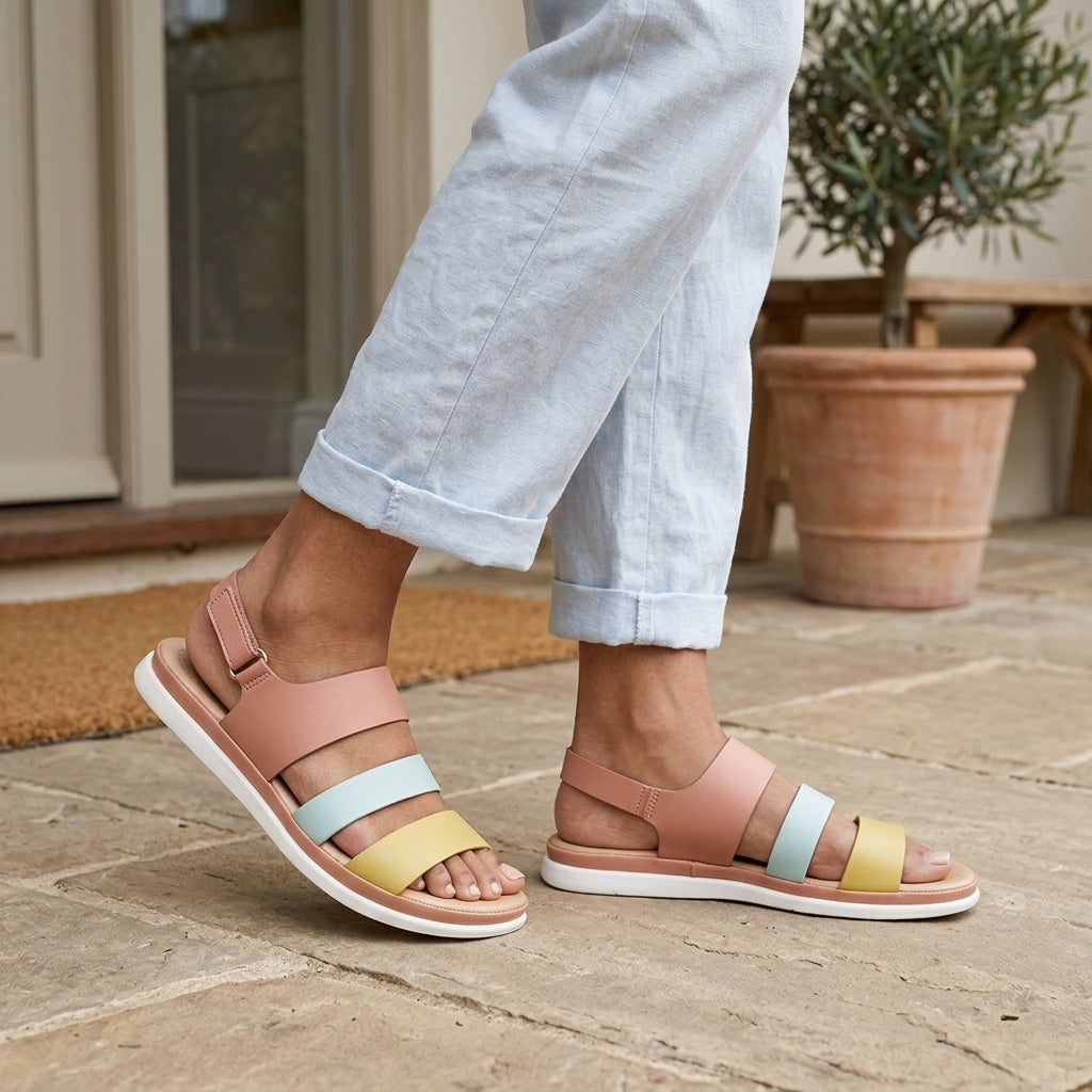 Triple Strapy Sandals for Women