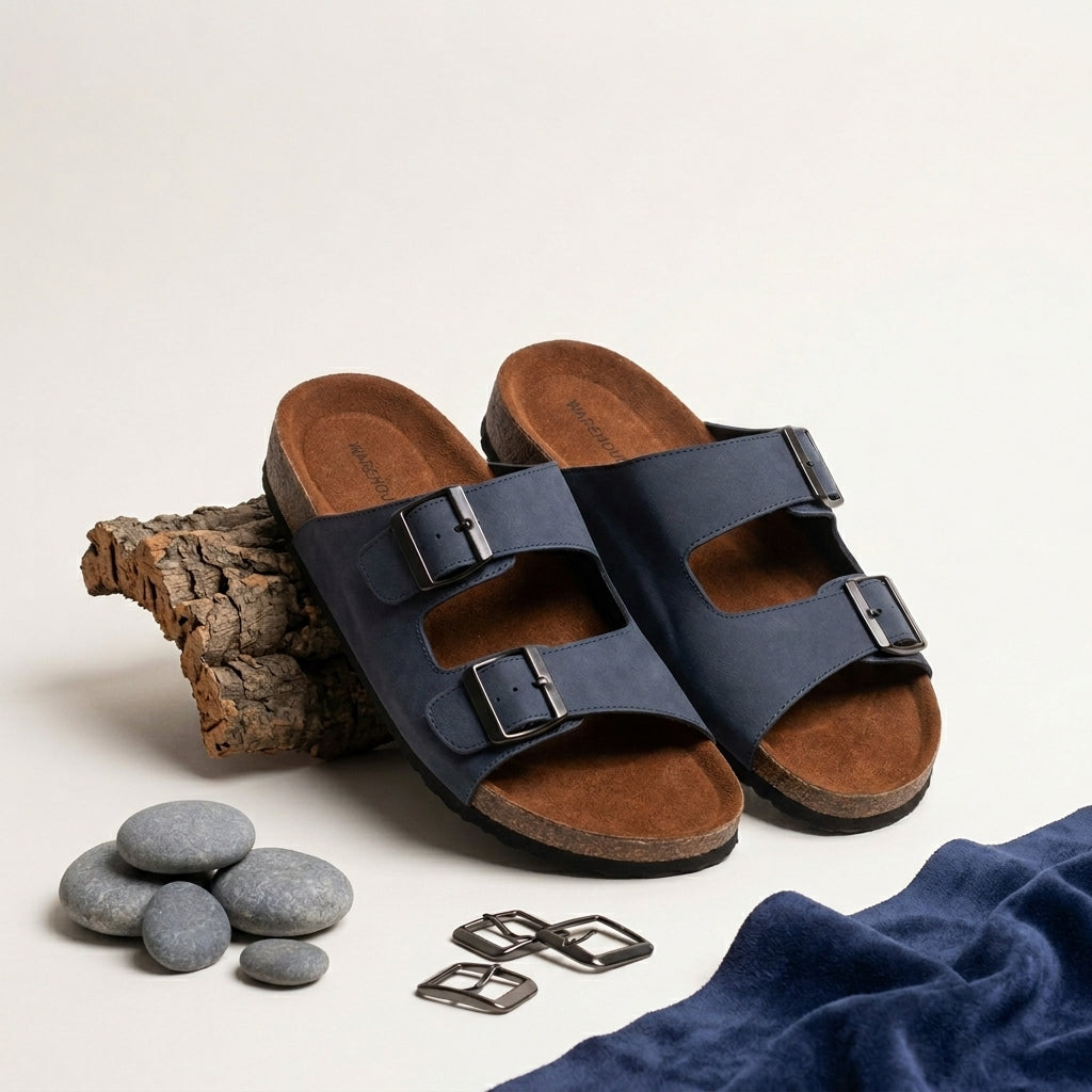 Casual Slider for Men – Top View | Warehouse Footwear
