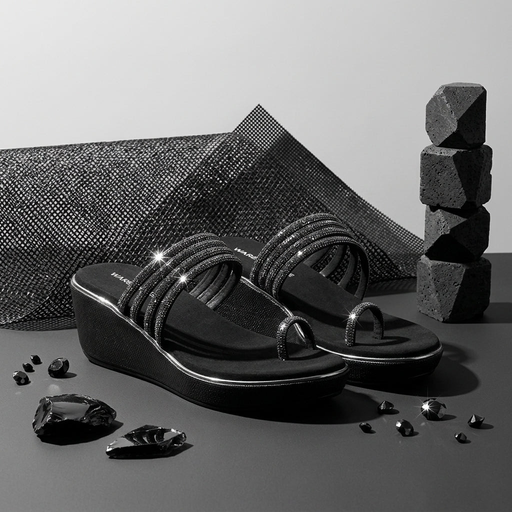 Diamond Strap Party Sandal for Women
