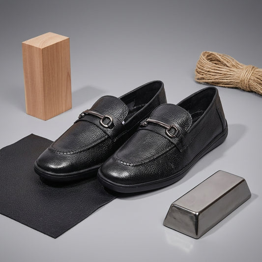Zillionaire Leather Horsebit Loafer for Men