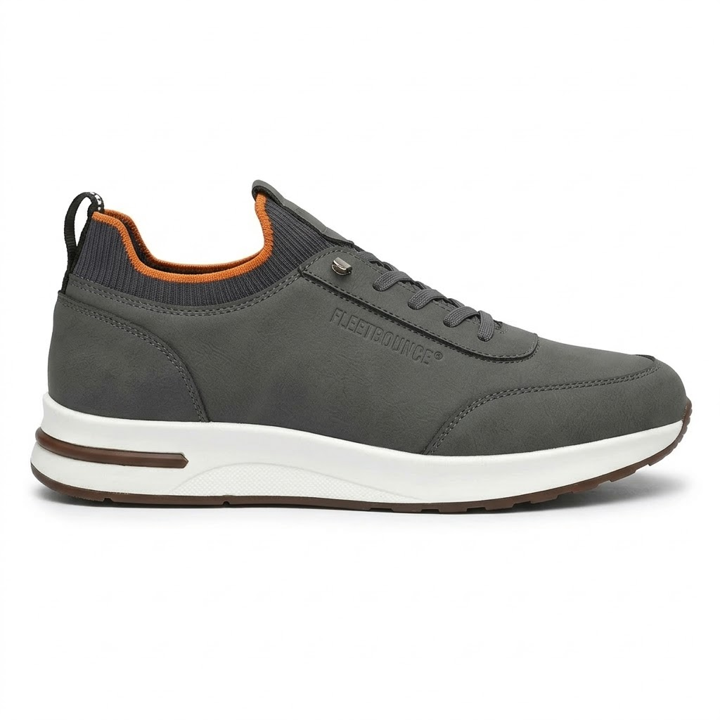 Hop-In Technology Shoes for Men with Cushioned Sole