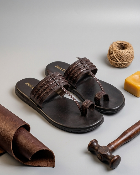 Zillionaire Urban Kolhapuri Chappal For Men